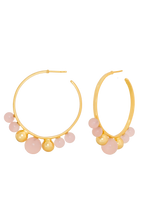 Pendientes Elara Rosa