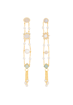 Pendientes Galatea Blancos