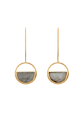 Pendientes Indira Maxi Gris