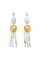 Pendientes Juno Perlas