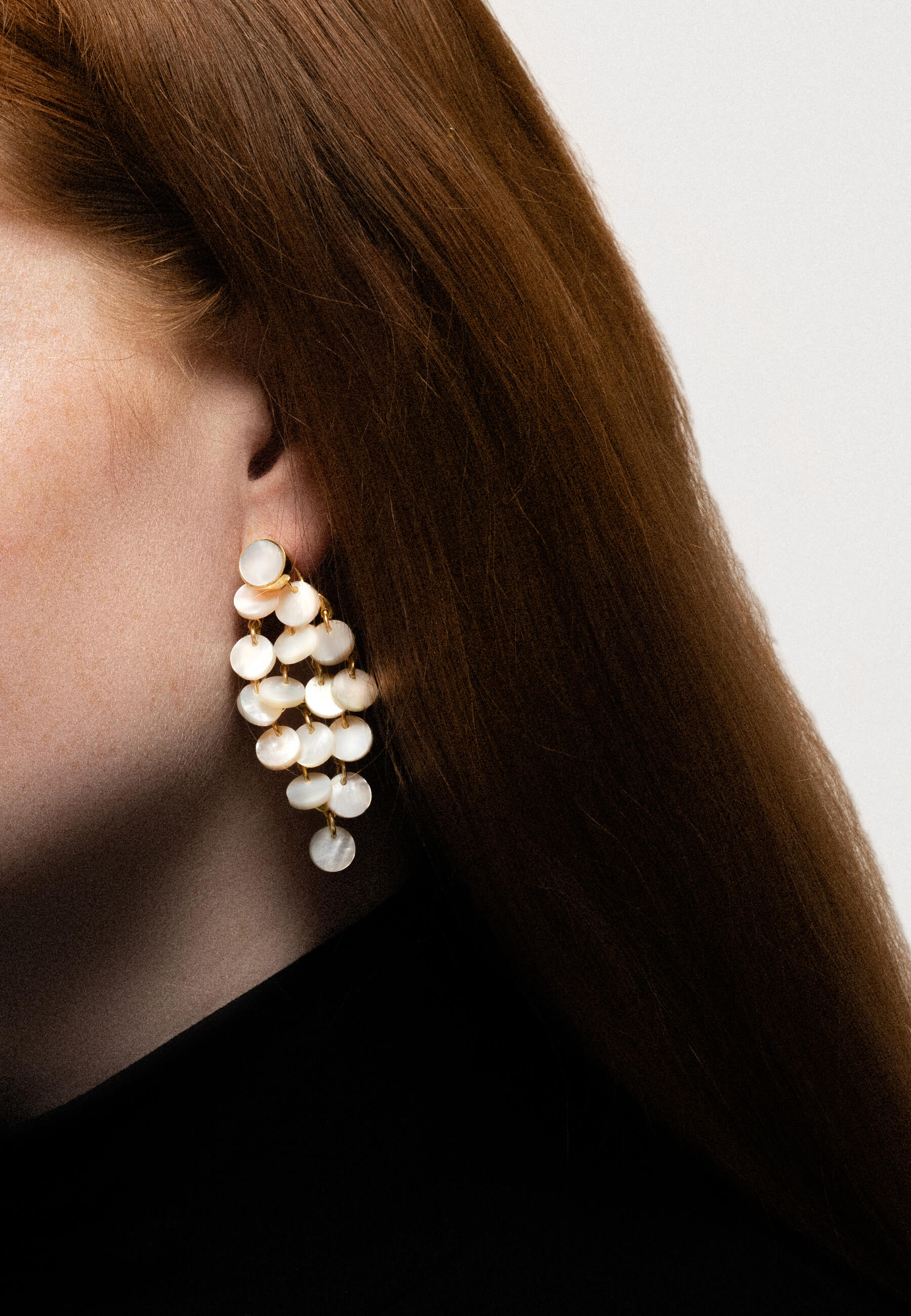 Pendientes Maldives Blanco