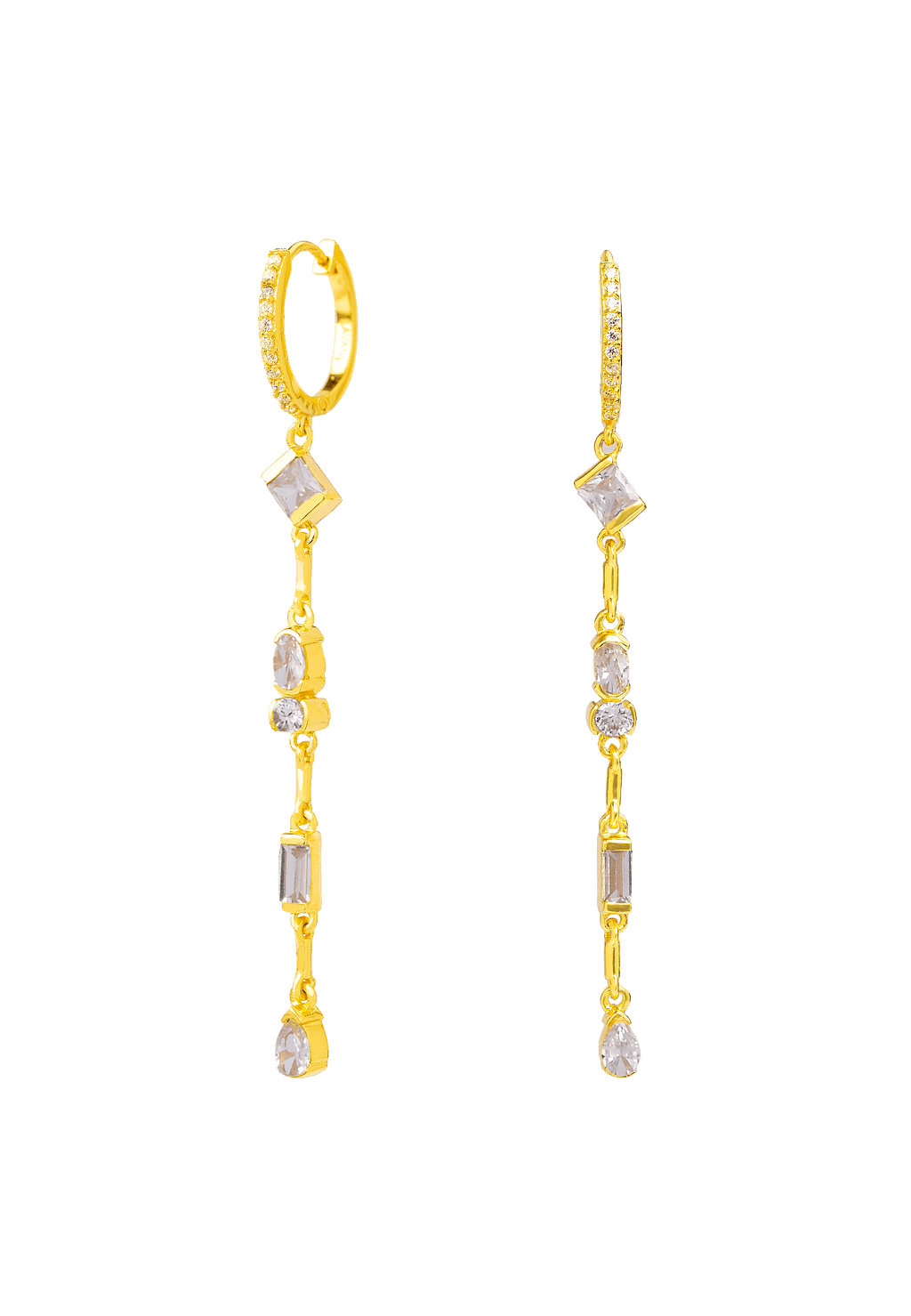 Pendientes Mystere Blancos