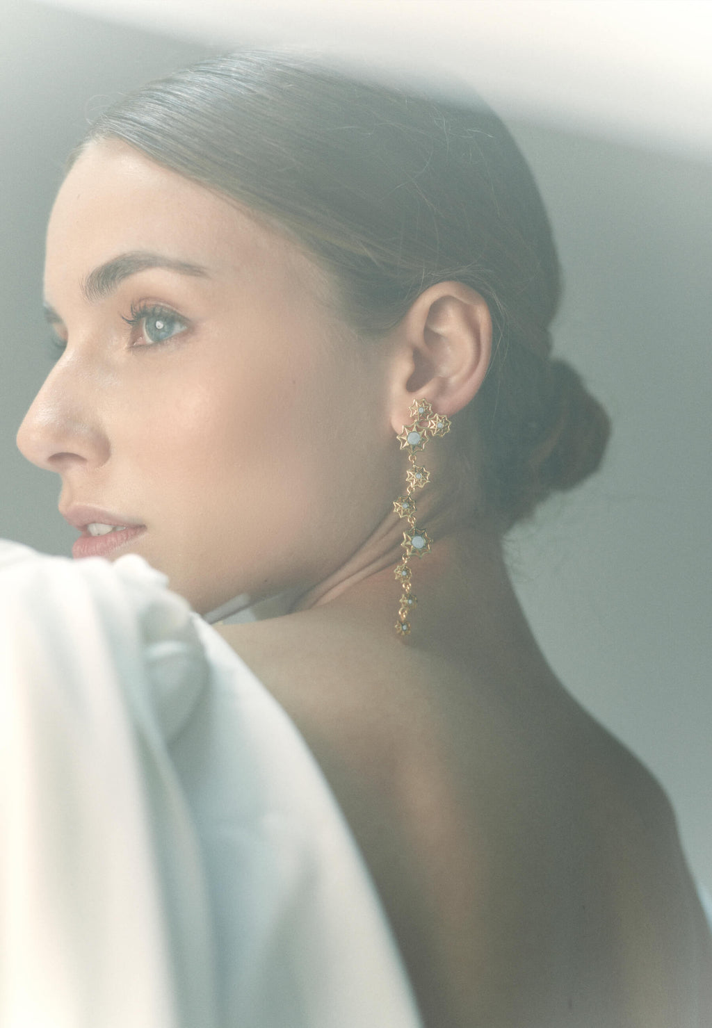 Pendientes Rhapsody Blanco