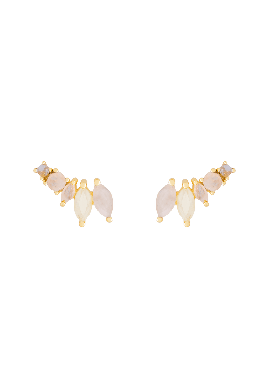 Pendientes Siva Blanco