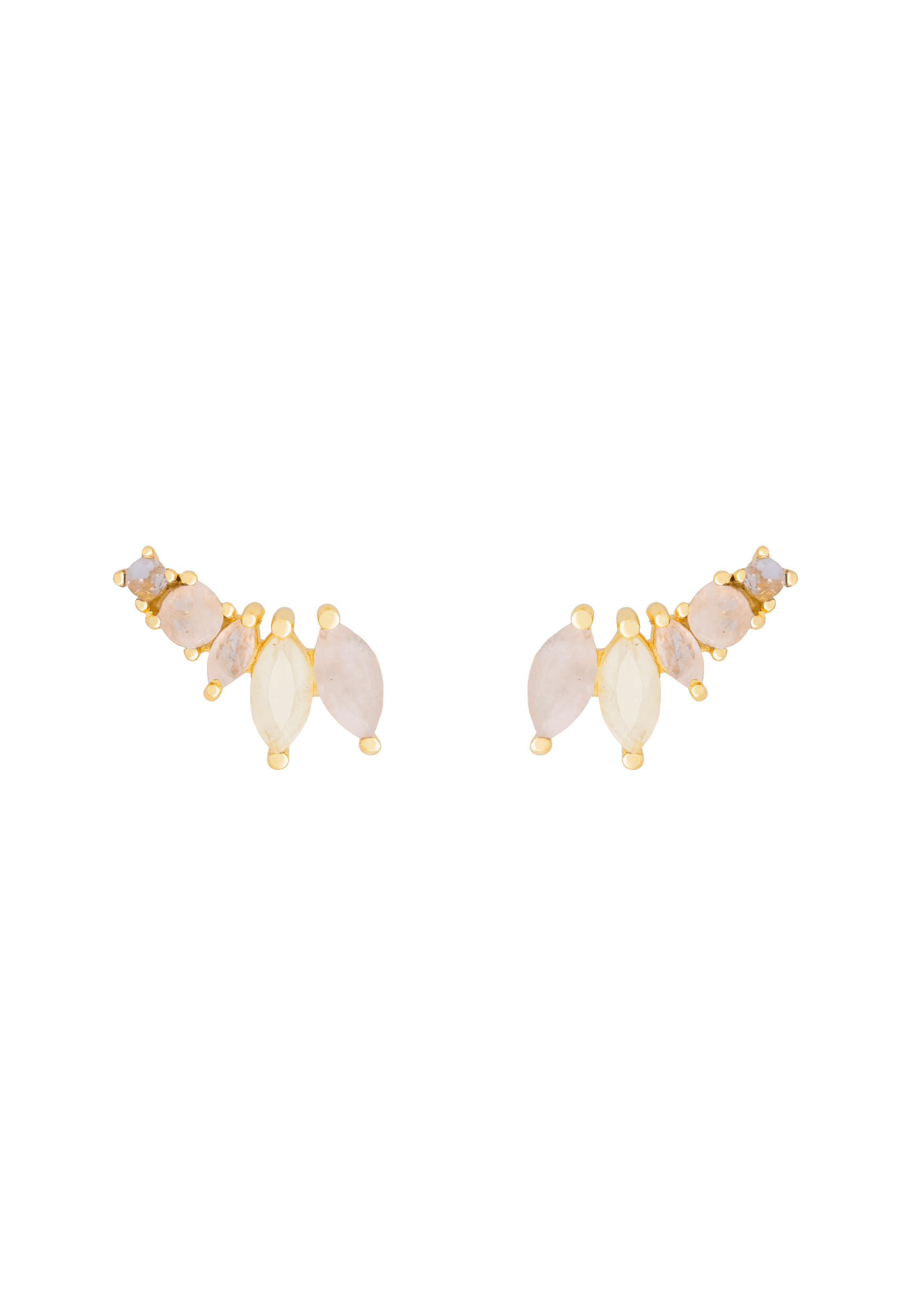 Pendientes Siva Blanco