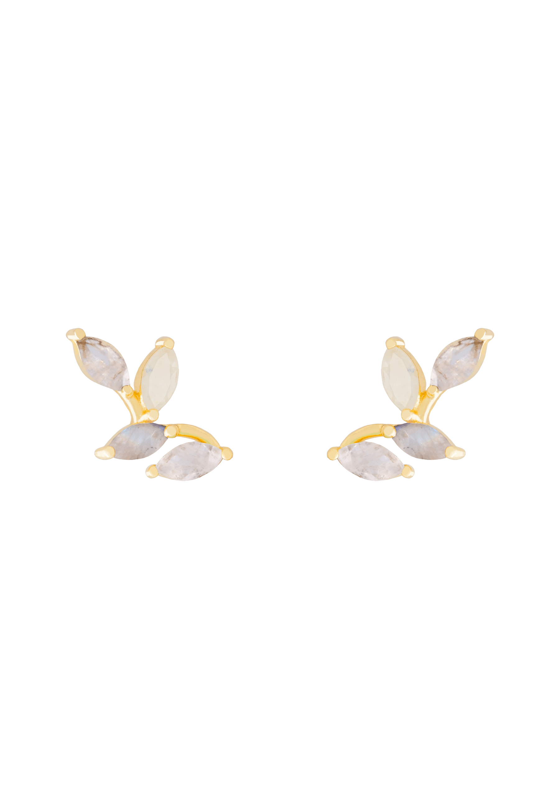 Pendientes Padma Blanco