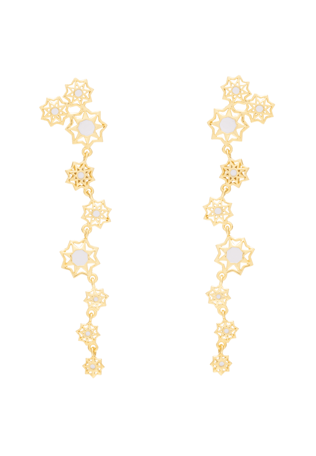 Pendientes Rhapsody Blanco