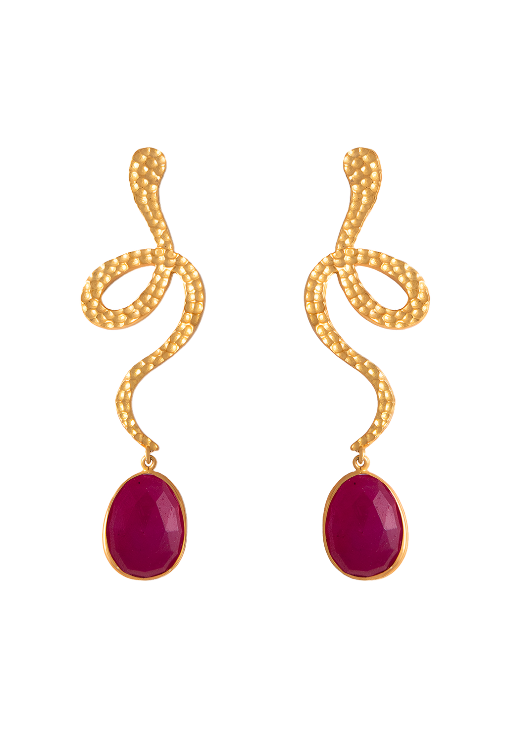 Pendientes Thar Rubí