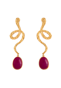 Pendientes Thar Rubí