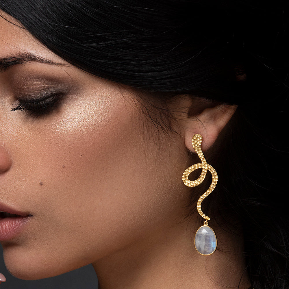Pendientes Thar Blanco