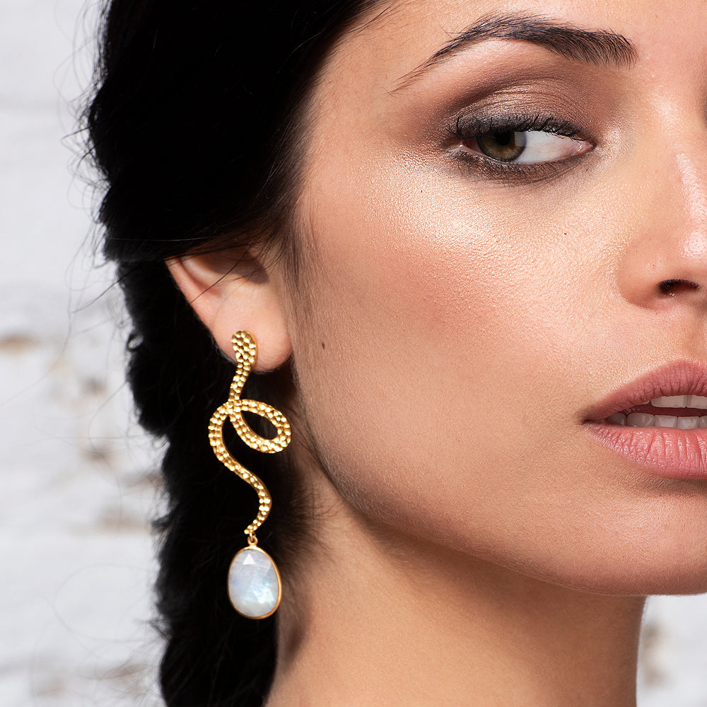 Pendientes Thar Blanco