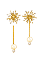Pendientes The Tourist Blanco