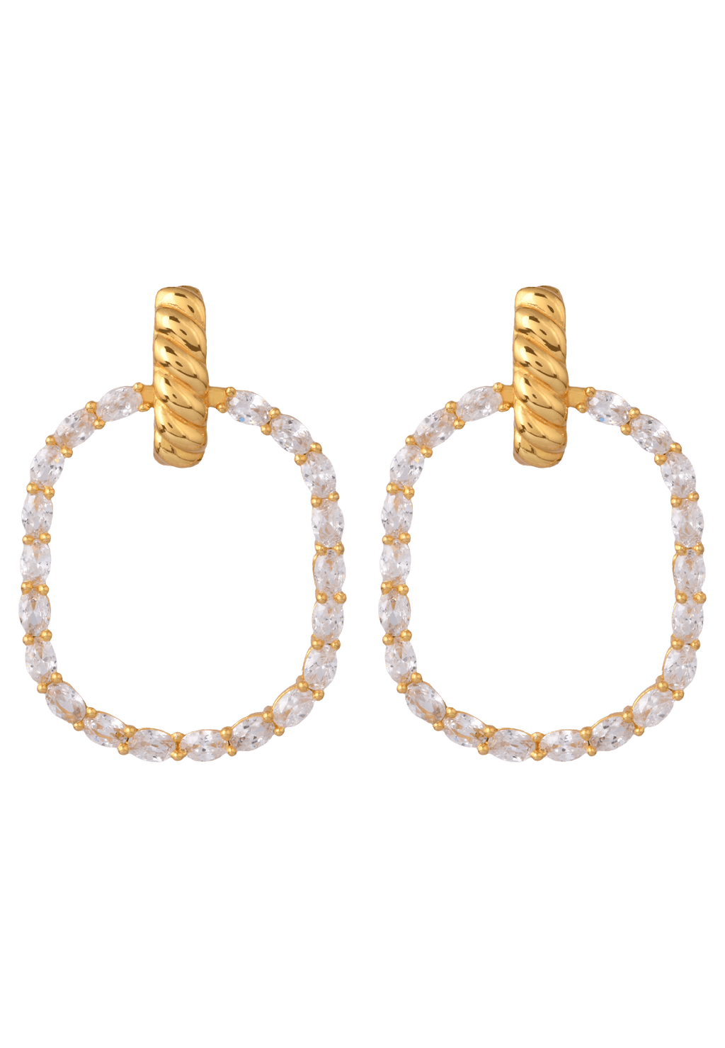 Pendientes Twiggy Blanco