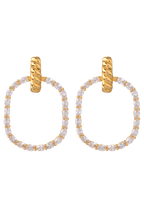 Pendientes Twiggy Blanco