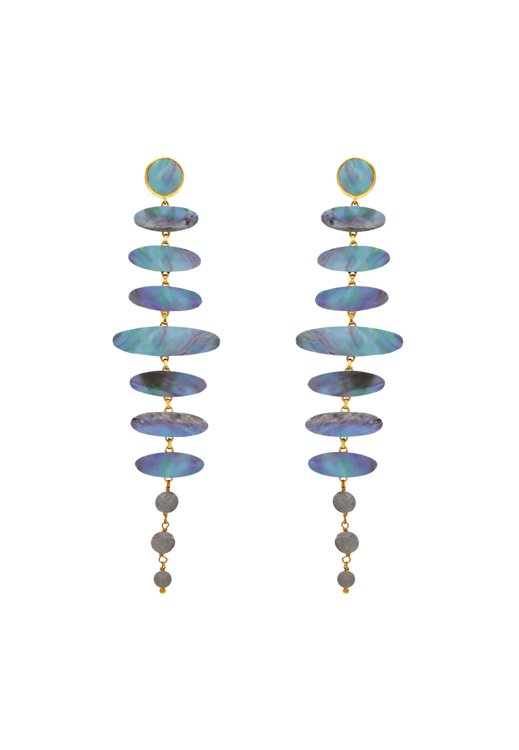 Pendientes Zenith Abalone