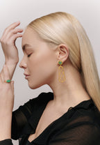 Pendientes Alhambra Verde Menta
