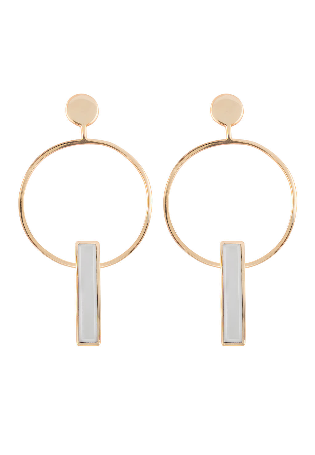 Pendientes Orion Blanco