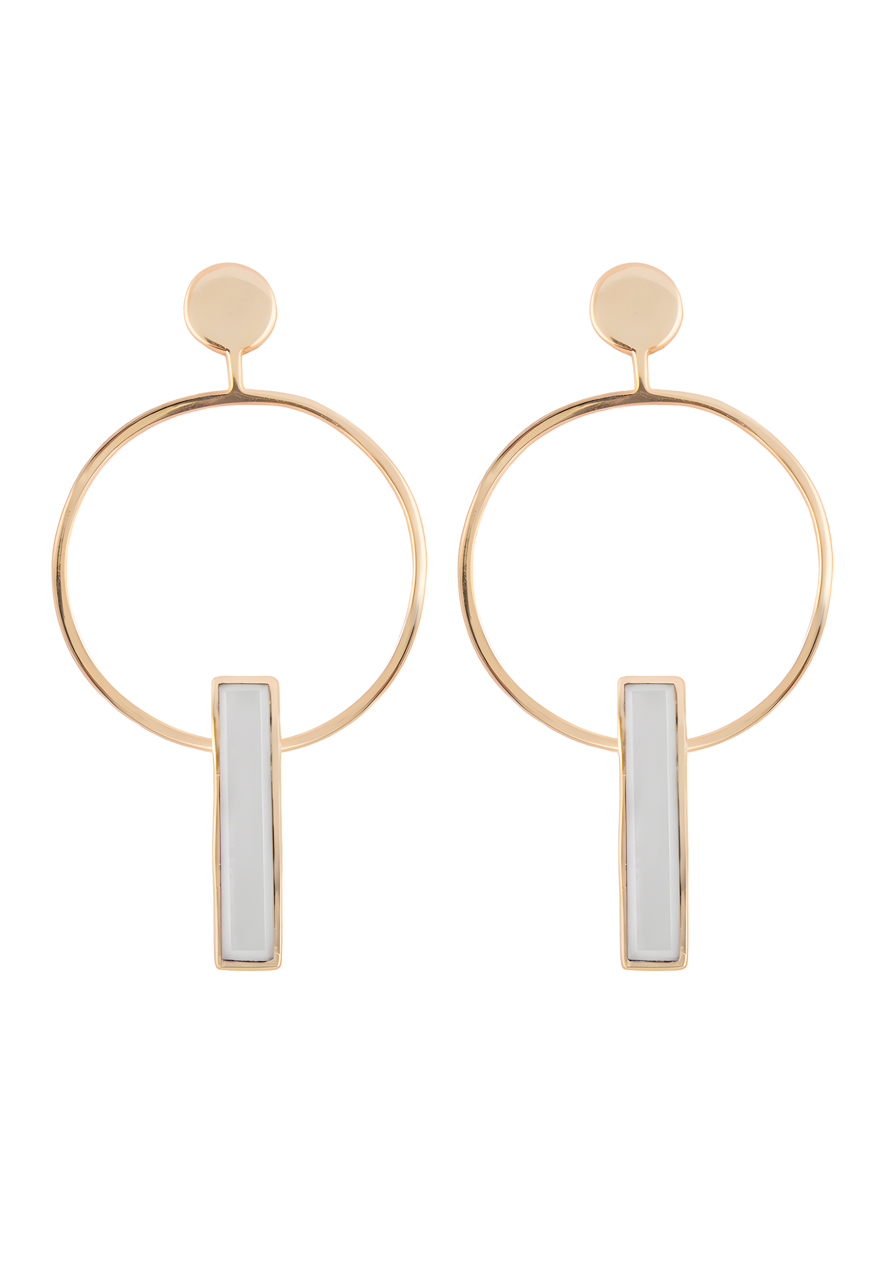Pendientes Orion Blanco