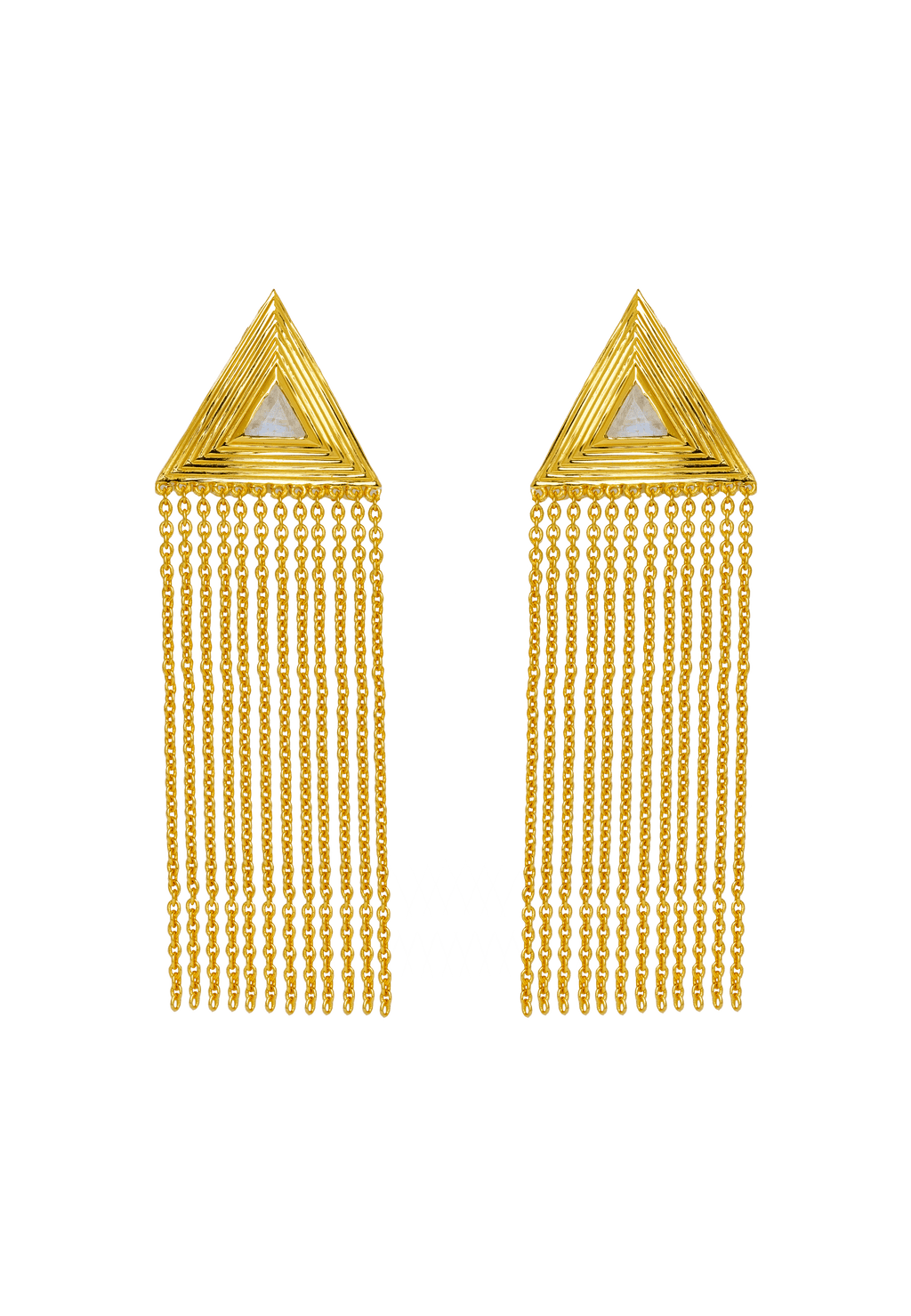 Pendientes Ópera Triángulo