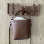 Perchero de pared Verona madera natural – colgador plegable escandinavo