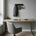 Perchero de pared moderno Palermo - Perchero metal negro