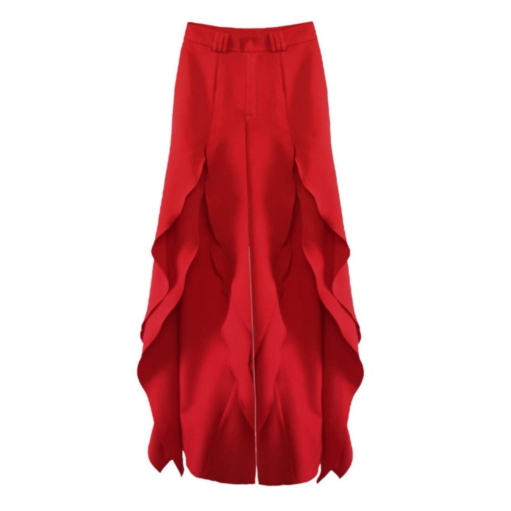 Rose Petals Pants | Red