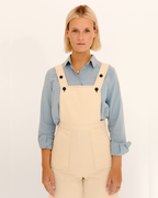 camisa nova large celeste ◎