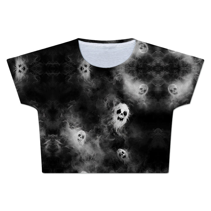 Phantom Mist Crop Tee