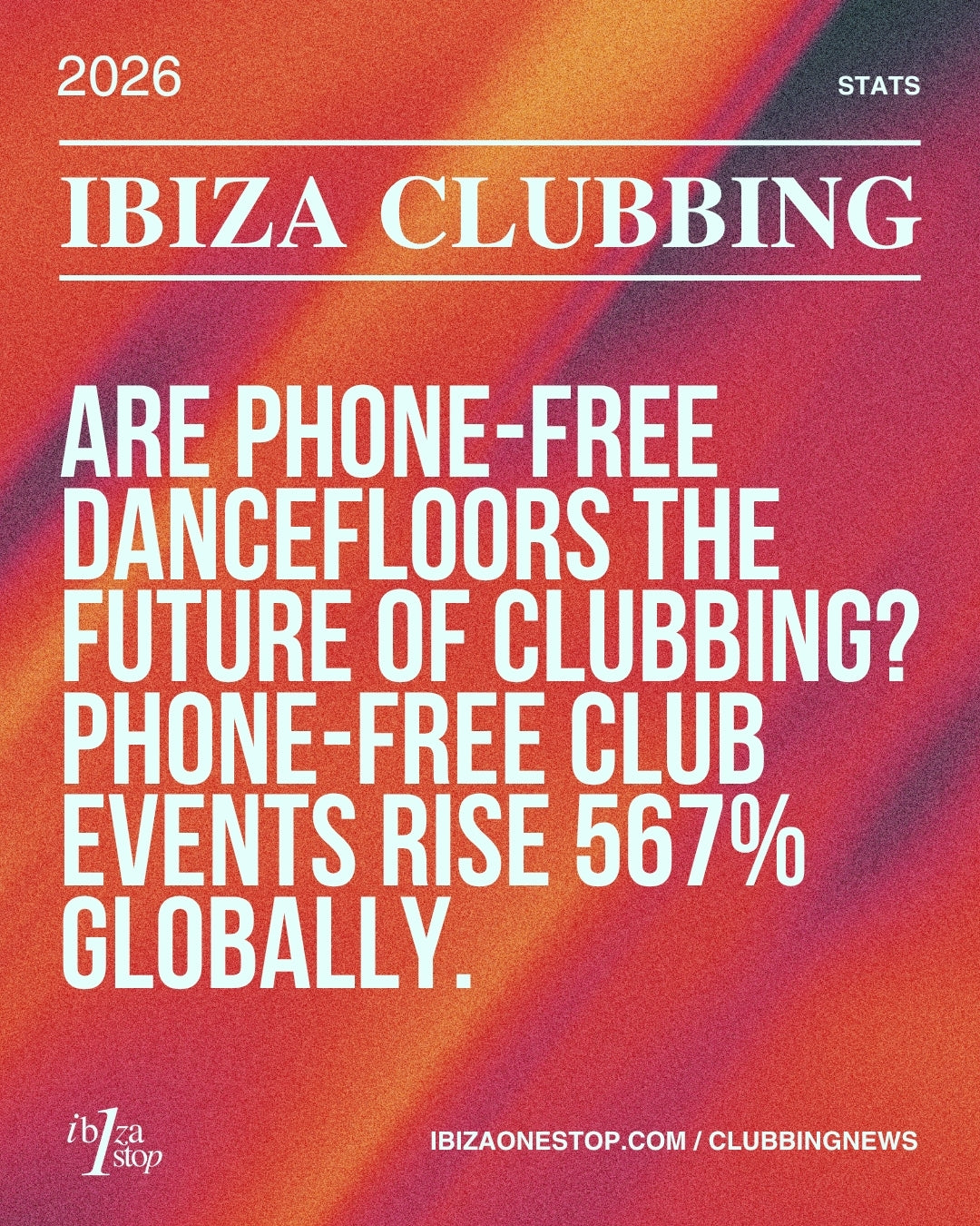 Phone-free club events rise 567% worldwide as clubbers choose real moments over screens