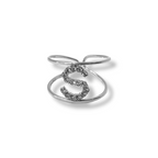 Alphabet Ring (Silver)
