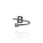 Anillo Alphabet Ring (Plateado)