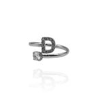 Anillo Alphabet Ring (Plateado)