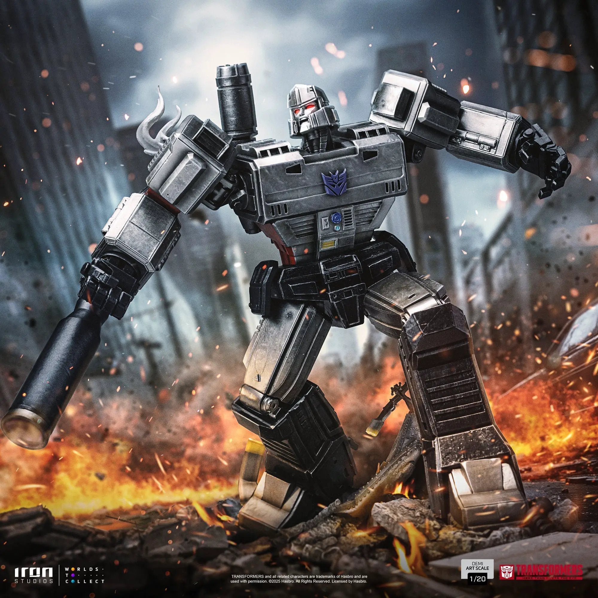 Statue Megatron - Transformers - Demi Scale 1/20 - Iron Studios