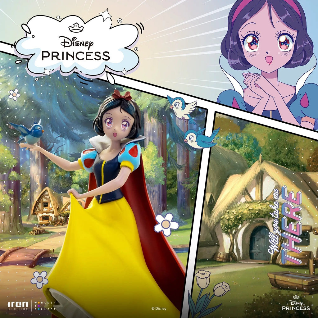 Statue Snow White - Disney's Princess Animated Icons - Iron Studios