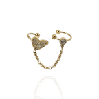 Heart Earrcuf