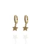 Pendiente Aros Little Stare