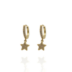 Pendiente Aros Little Stare