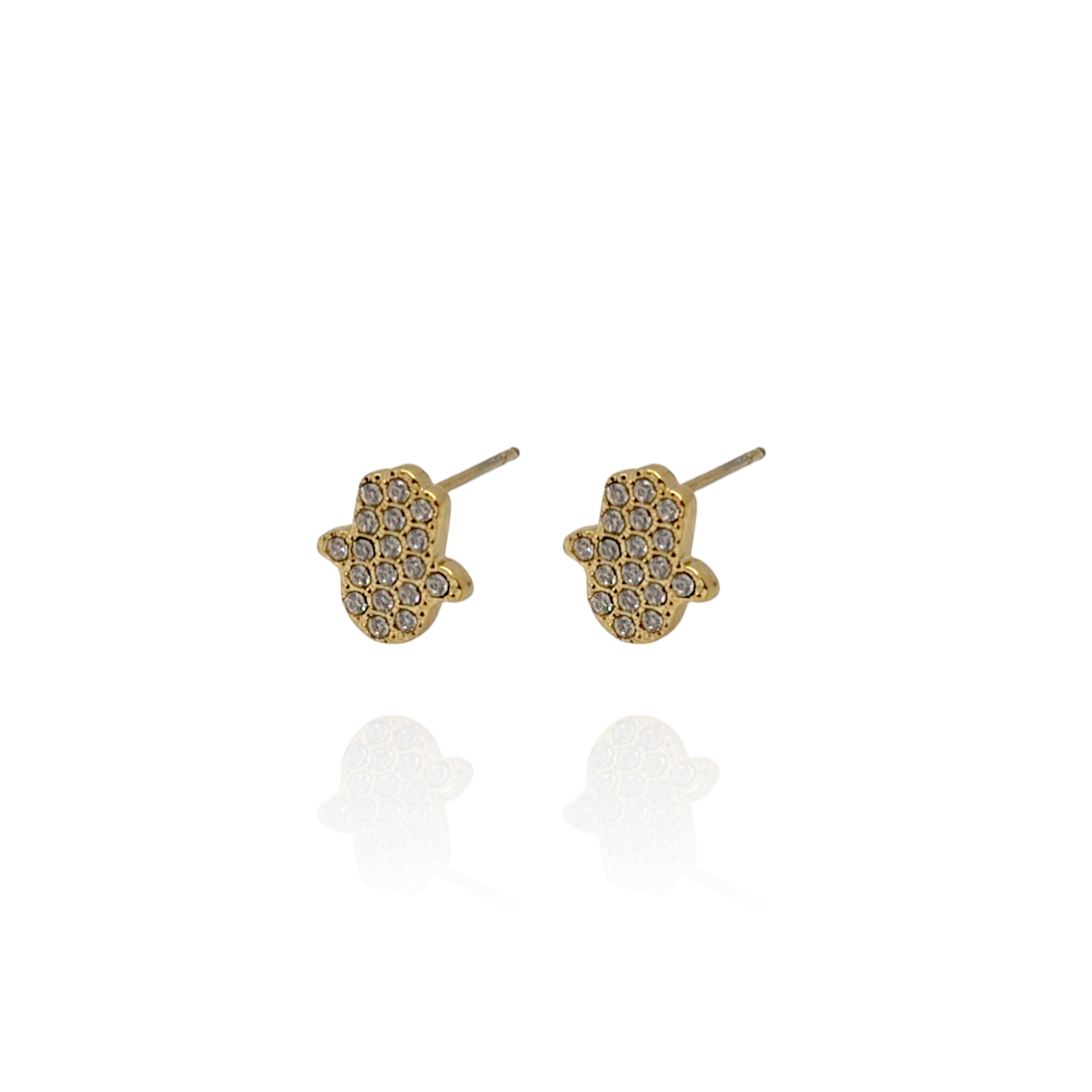 Pendientes pequeños Mano de Fátima