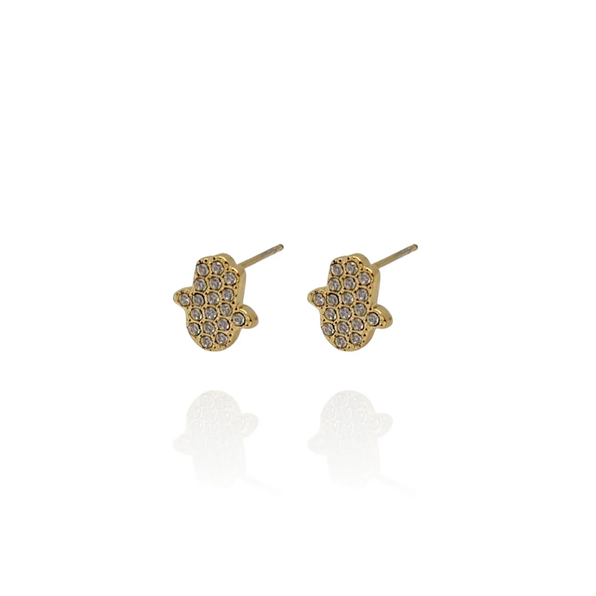 Pendientes pequeños Mano de Fátima