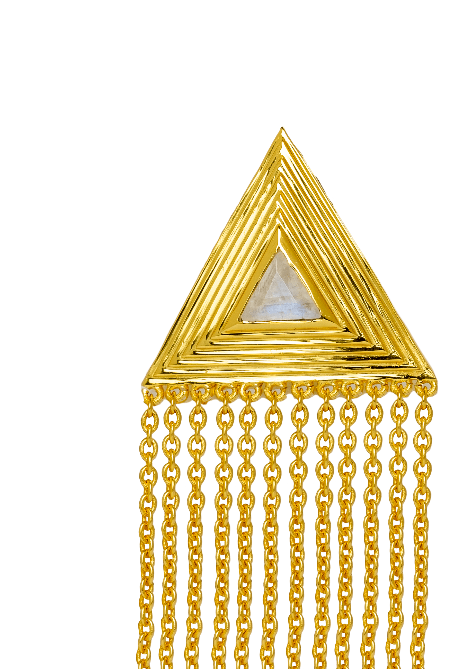 Pendientes Ópera Triángulo