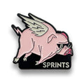 Sprints Pig City Enamel Pin