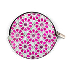 Pink and White Leather Coin Purse Fatima