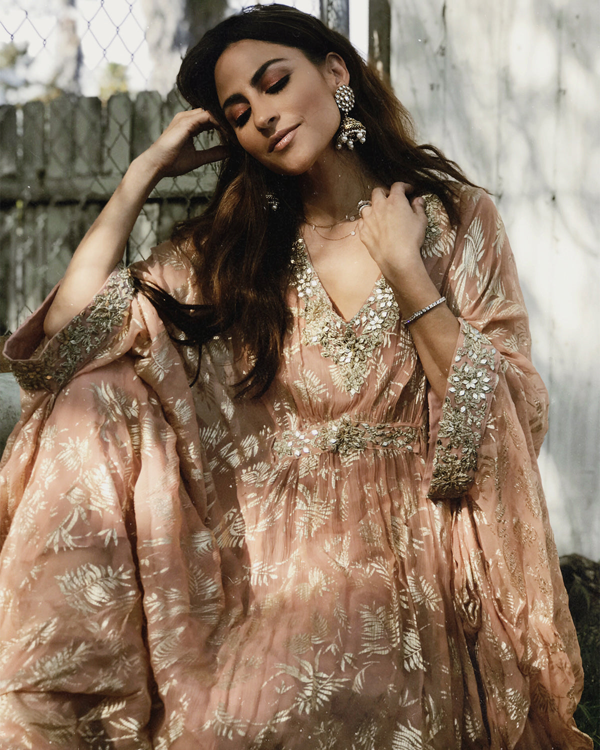 Maternity Sabrina Kaftan By KYNAH, Luxury Indian Fashion & Bridal Wear