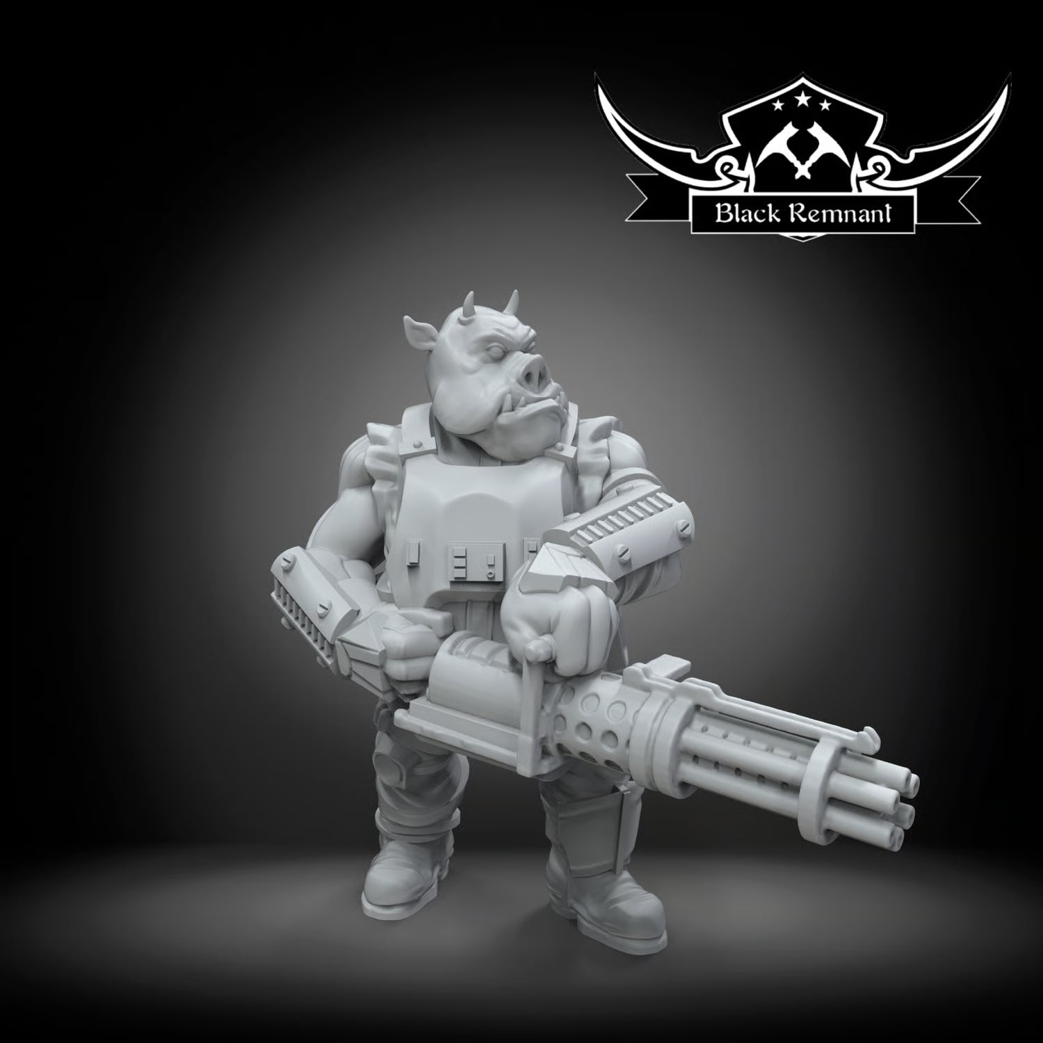 Pirate pig heavy gunner, Black Remnant