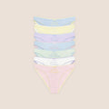 Lounge Underwear Days of the Week Briefs (7-Pack) - Multicolour Pastel
