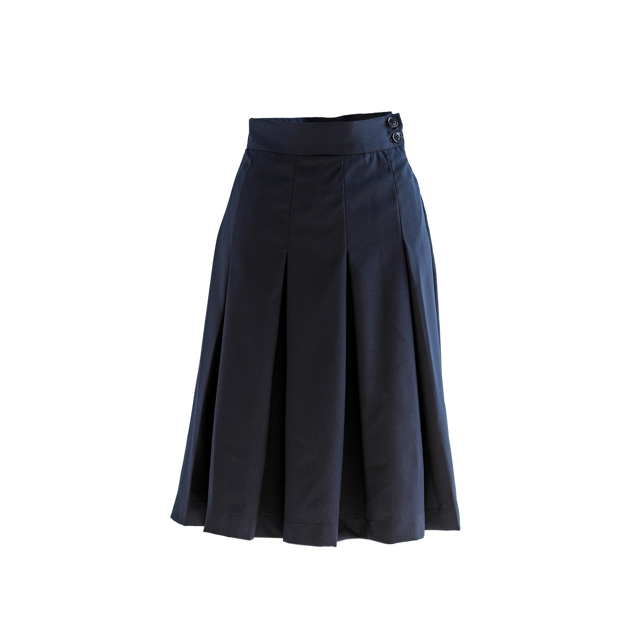 Pleated Blue Skirt