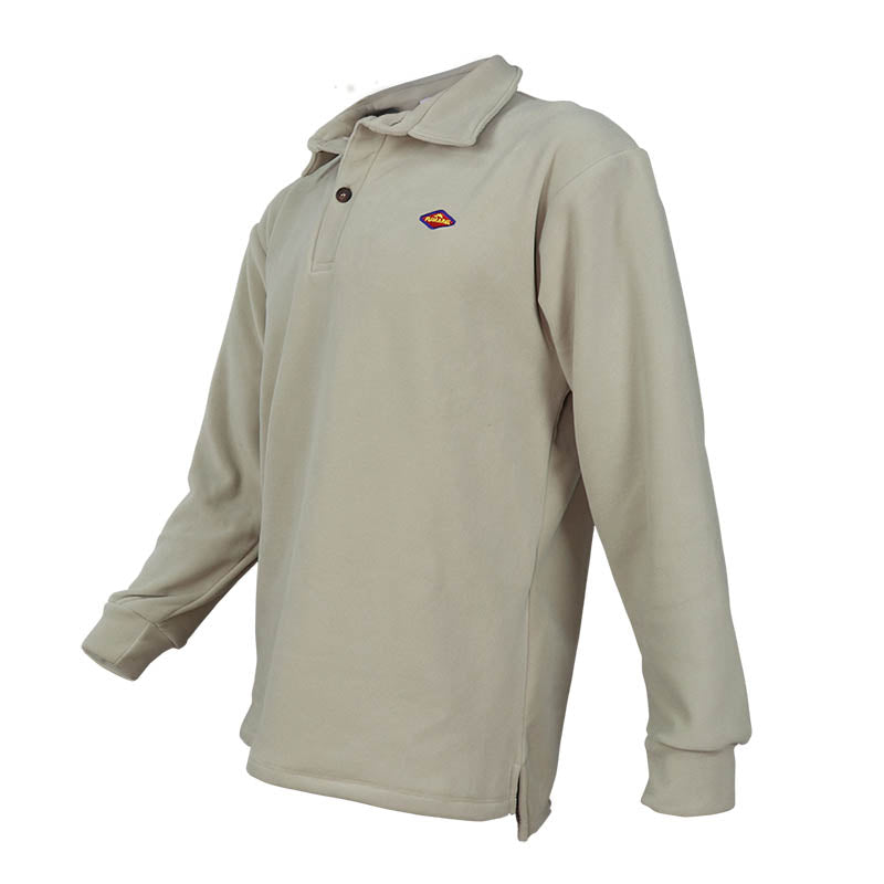 Sudadera Polar Botón