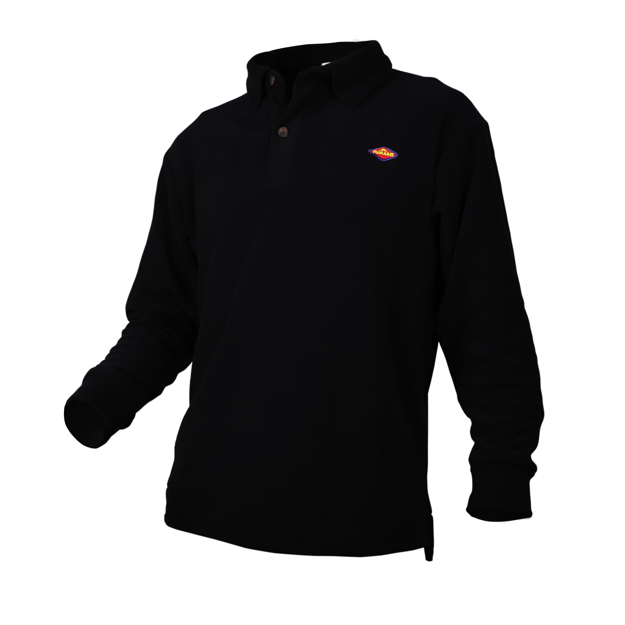 Sudadera Polar Botón