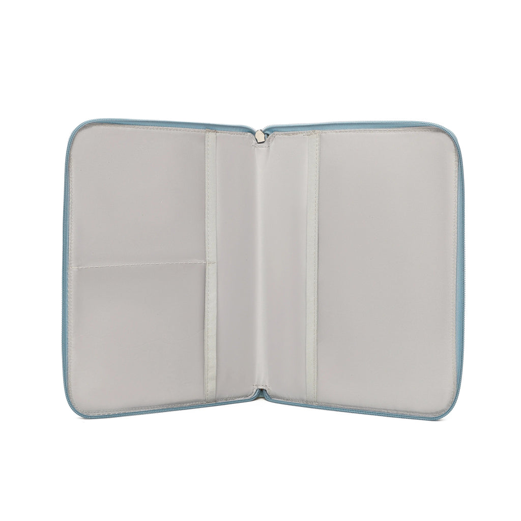 Portadocumentos Bebé Eco piel MIREM By Nenina & Co Dusty Blue
