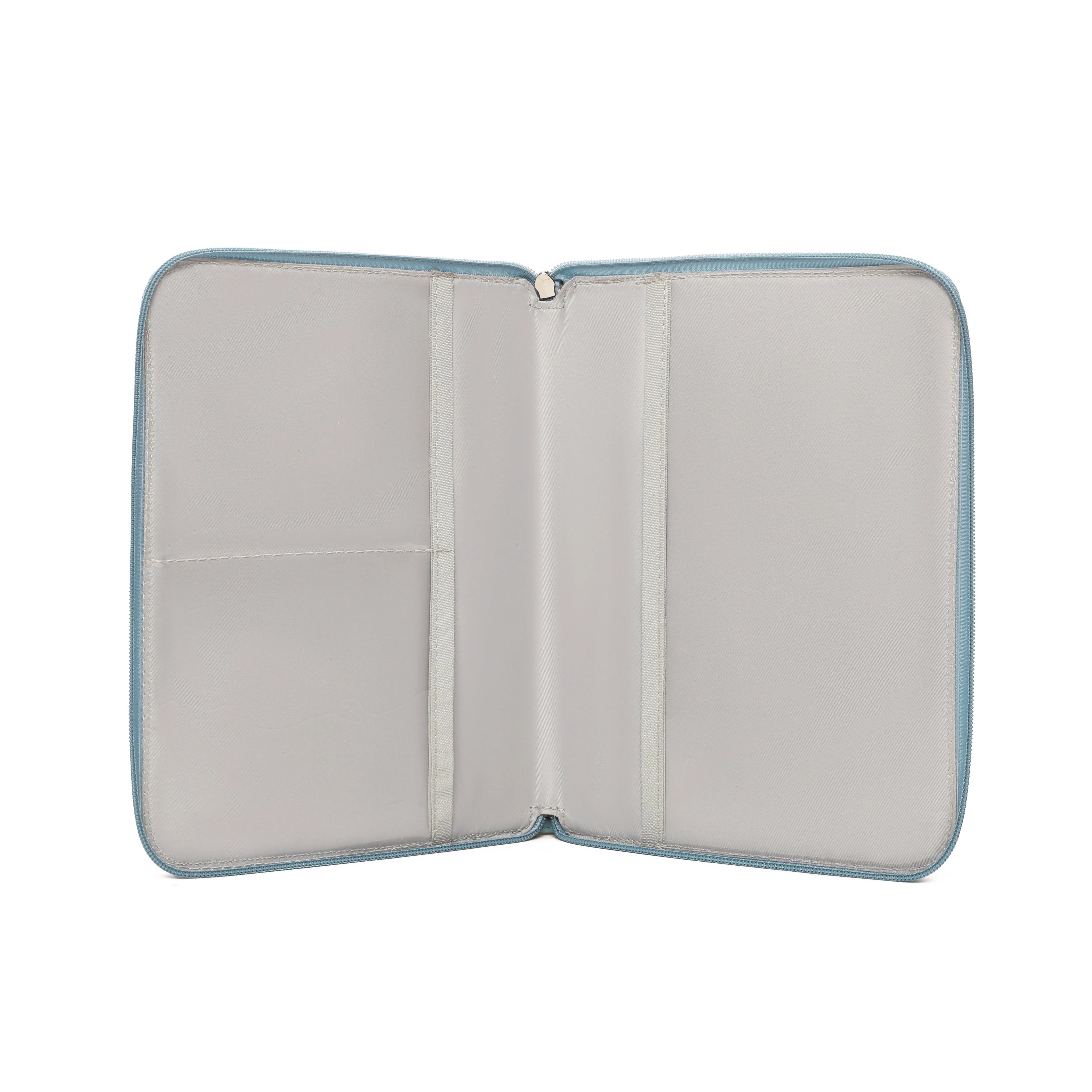 Portadocumentos Bebé Eco piel MIREM By Nenina & Co Dusty Blue